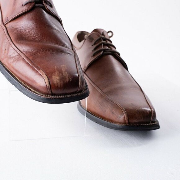 Florsheim Mens Brown Leather Oxford Dress Shoes Sz main image 10